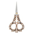 thumbnail image 2 of Sewing Embroidery Scissors, Thoughtfully Design Antique Shear Easy Handling and Control Sewing Scissors Medium Size Comfortable Grip Manual Handicraft Tool, 2 of 7