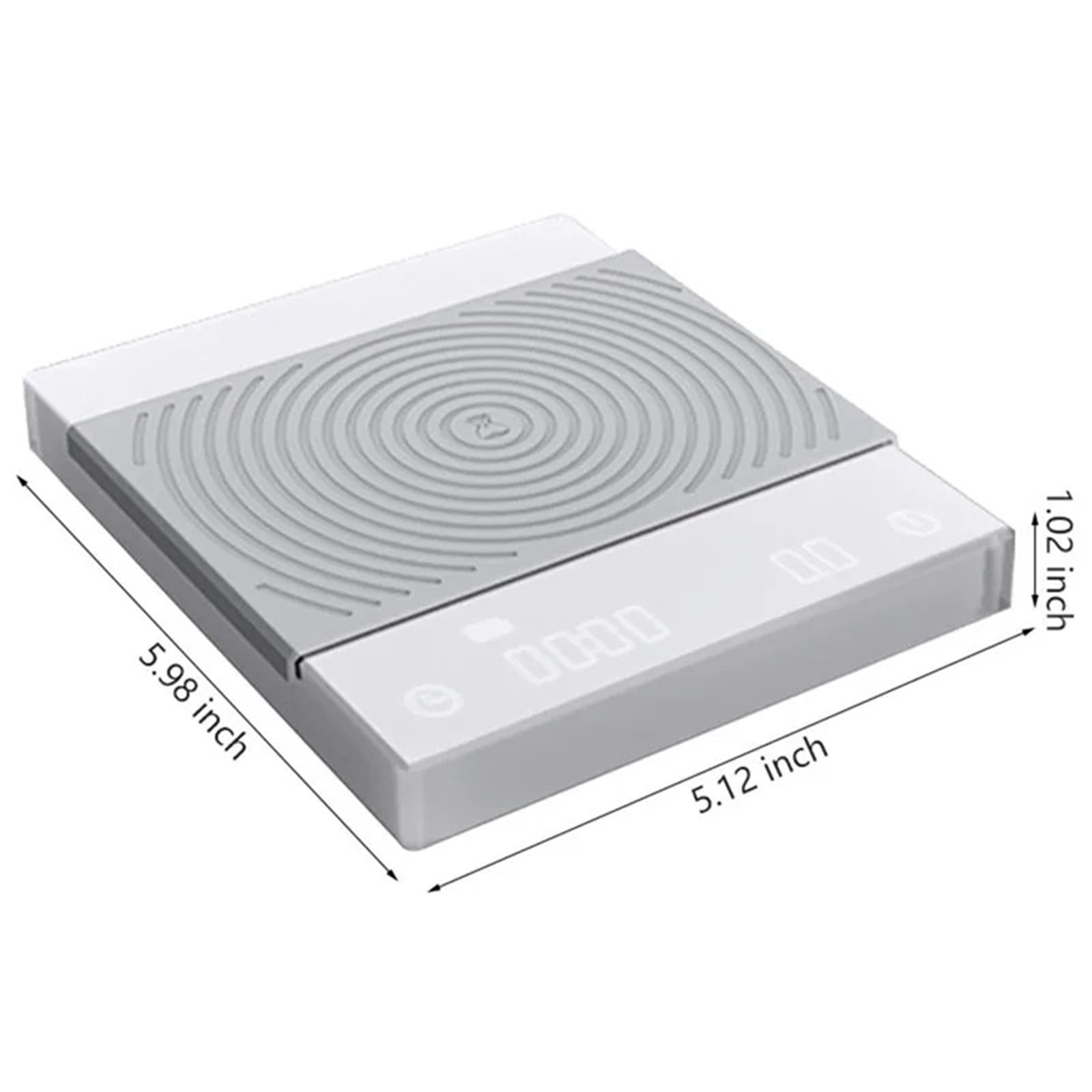 New Version Black Mirror Basic Coffee Scale Kitchen Scales with Auto Timing for Both Espresso and Pour Over Digital