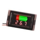 thumbnail image 4 of Indicador de voltaje de capacidad de batería, monitor de batería para baterías de litio/eléctricas Digital rojo, 4 of 9