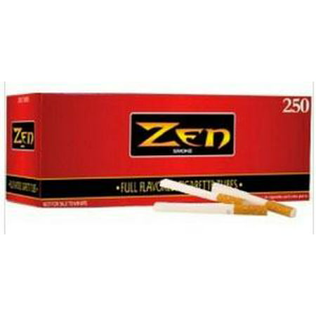 250pc Zen 100mm Full Flavor Cigarette Tubes (Smokers Best Cigarette Tubes)