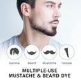 thumbnail image 4 of Men's 3-in-1 Black Beard & Hair Dye Shampoo, Instant Grey Darkening Beard Color Shampoo in 10 Minutes, Simpler Gray Reducing Mustache & Beard Dye for Men, with Plant Extract for Healthy Facial Hair, 4 of 7