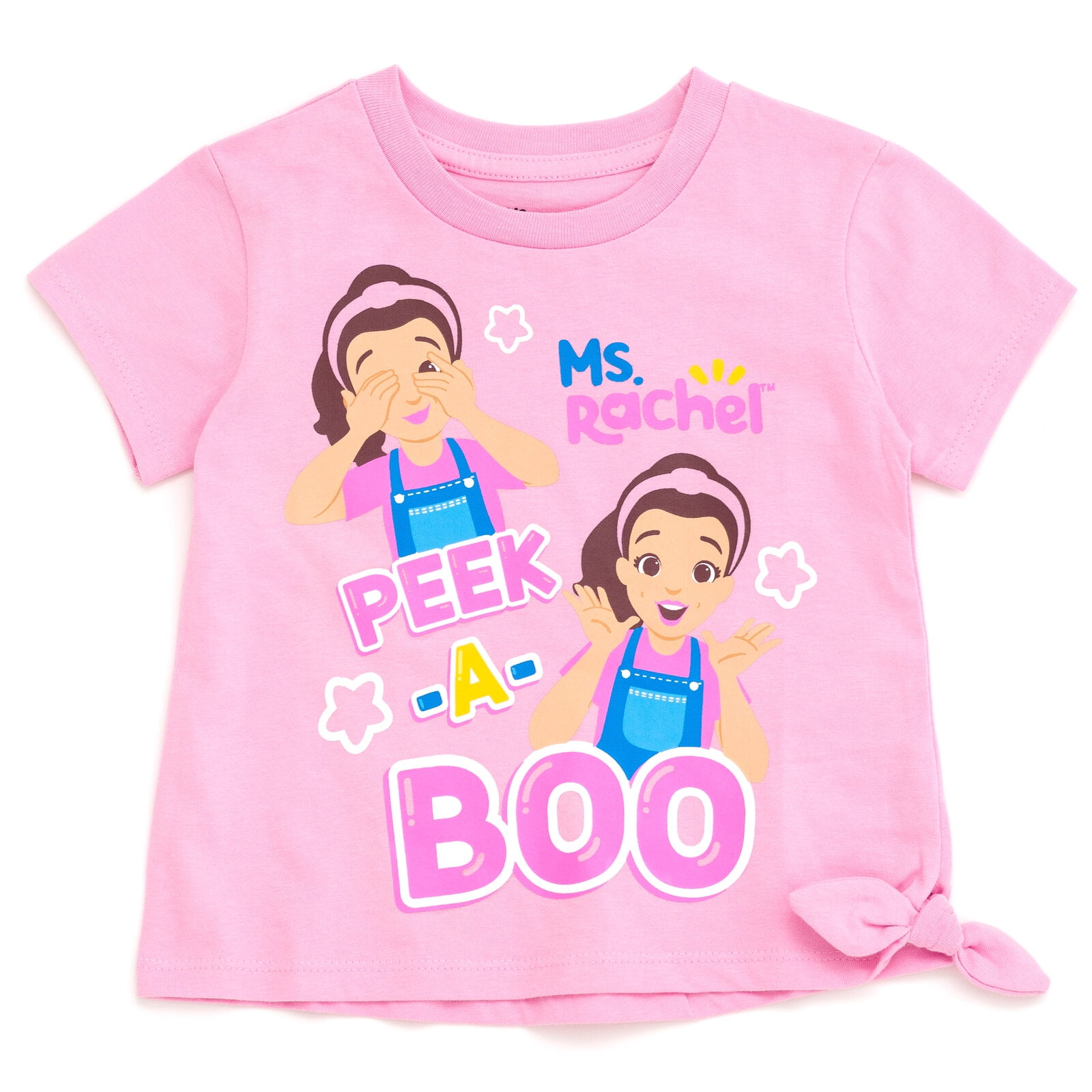 Ms. Rachel T-Shirt and Chambray Shorts Outfit Set Newborn to Toddler