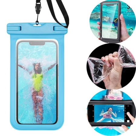 Haomacro Waterproof Dry Bag and Adjustable Strap-Blue