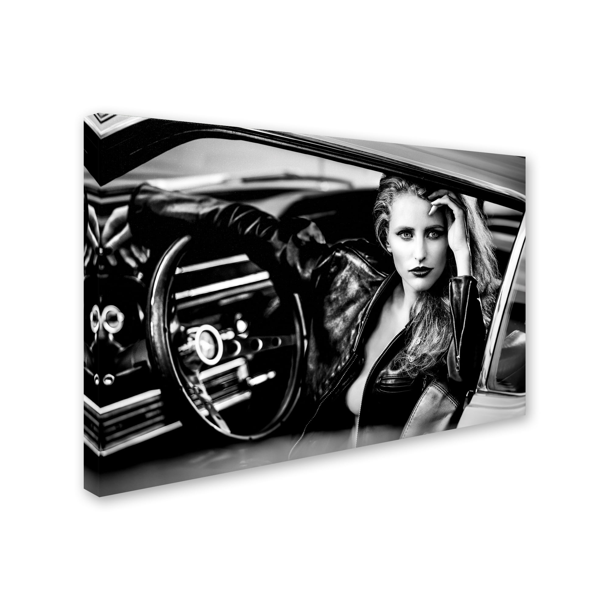Trademark Fine Art 'Waiting For My Company To Leave' Canvas Art by Peter Muller