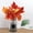 A, variant on Simulation Red Maple Fake Branch Plastic Foliage, Lifelike Artificial Red Maple Twig For Indoor Garden Courtyard Landscaping