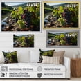 thumbnail image 4 of Designart "Vineyard Reflections in Scenic Light" Vineyard Wall Art Living Room, 4 of 5