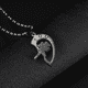 thumbnail image 5 of Su y la de ella acero inoxidable te amo la cerradura del corazÃ³n y la pareja de claves colgante collar Maya's Grace JoyerÃ­a, 5 of 5