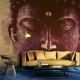 thumbnail image 1 of Tiptophomedecor Zen Wallpaper Wall Mural - Wise Buddha, 1 of 3