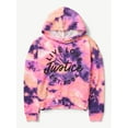 thumbnail image 3 of Justice Girls Everyday Faves Fleece Hoodie Sweatshirt, Sizes 5-18 & Plus, 3 of 4