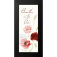 thumbnail image 2 of Loreth, Lanie 12x24 Black Modern Framed Museum Art Print Titled - Breathe in the Air, 2 of 5