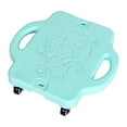 thumbnail image 2 of Colaxi Floor Board Physical Education Skateboard Sport Flat Scooter Sitting Board for Activities Backyard Home Outdoor Light Green, 2 of 10