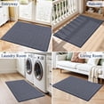 thumbnail image 6 of MeyJey Indoor Doormat 24"x36", Nonslip Entrance Door Mats, Dirt Trapper Washable Welcome Mat for Front Back Door and Entryway, Blue, 6 of 10