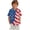 Navy, variant on Ruyang Boys Hawaiian 4th of July Tees American Flag Star Stripe Print Short Sleeve Summer Independence Day Beach Vacation T Shirts