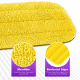 thumbnail image 3 of OPCUS 6 Pack Reusable Power Mop Refill Pads Compatible with Power Mop, Microfiber Mop Pads Refills Replacement Machine Washable for 13 ''-15 '' Spray Mop, 3 of 7