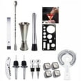 thumbnail image 4 of Amdohai CG1215 16PCS 304 Stainless Steel Cocktail Shaker Set Drink Making Tool Kit Birthday Gift, 4 of 5