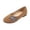 Brown, variant on Willtoo Slip On Flats for Women Round Toe Low Cut Rhinestone Floral Shoes 2026 Faux Suede Lightweight Shoes Non Slip Rubber Sole Daily Casual Footwear