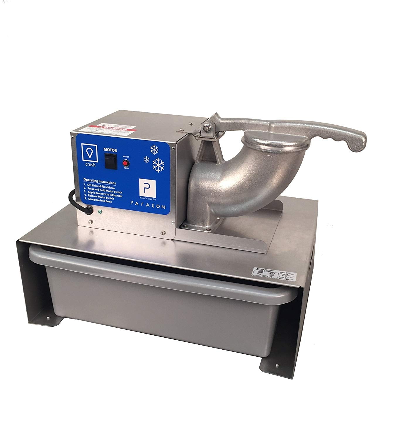 Paragon Port-A-Blast Sno Cone Machine