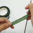 thumbnail image 4 of Paquete de 3 cintas verdes floristería de 1/2 pulgada por 30 m (verde oscuro), 4 of 5