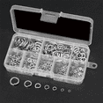 thumbnail image 3 of Spring Lock Washer,304 Stainless Steel Spring Lock Washer Assortment Set (1230-Pcs,8-Size), 3 of 4
