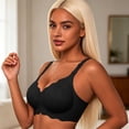 thumbnail image 5 of Yutgune Lace Bra Floral Wireless Triangle Women's Bras Ventilated Comfort Night Out Womens Bras, 5 of 5