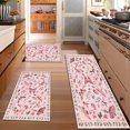 thumbnail image 2 of Kitchen Rugs Sets of 3 Non Slip Washable Kitchen Mats for Floor, Kitchen Runner Rug, Floor Mat Carpet for Entryway, Laundry, Sink, 2 of 12
