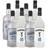 Dhōs Handcrafted Non-Alcoholic Vodka 4 Pack 750 ML Bottle w 4 Pack Owen’s Mixers Club Soda 750 ML Bottle - Keto-Friendly, Zero Sugar, Zero Calories, Zero Proof - Perfect for Mocktails - A