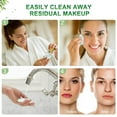 thumbnail image 4 of Organic Reusable Makeup Remover Pads, Washable Eco-Friendly Natural Bamboo Cotton Rounds for All Skin Types with-White + Green, 4 of 7