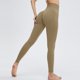 thumbnail image 2 of Pantalones de yoga sin costuras para mujer, color melocotón, de nylon y spandex, de cintura alta, para fitness, running, yoga y uso diario, 2 of 5