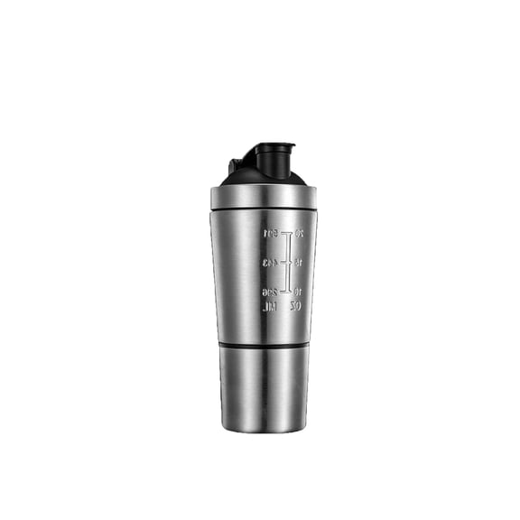 Hyknon 27oz Protein Shaker Bottle for Protein Mixes, Leakproof Stainless Steel Mixer Blender Bottle with Ball Portable BPA-Free Shaker Cup for Men Women Gym Pre Workout Fitness