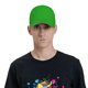 thumbnail image 4 of Balery Green Gorra de béisbol de tamaño ajustable para correr, entrenar y actividades al aire libre. Gorra de papá para todas las estaciones., 4 of 6