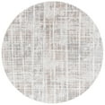 thumbnail image 2 of Safavieh Mila Mildred Distressed Polyester Area Rug, Beige/Ivory Gray, 6'7" x 6'7" Round, 2 of 10