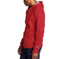 thumbnail image 4 of Champion Powerblend Fleece Full Zip Jacket (S0891 407D55) Team Red Scarlet, 3XL, 4 of 5
