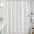 thumbnail image 4 of KGJQ Translucent Shower Curtain Liner, PEVA Plastic Shower Liner, Waterproof Bathroom Curtain with Hooks for Bath Tub, 4 of 7