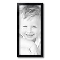 thumbnail image 2 of ArtToFrames 10" x 23" Satin Black Picture Frame, 10x23 inch Black Wood Poster Frame (WOM-1451), 2 of 8