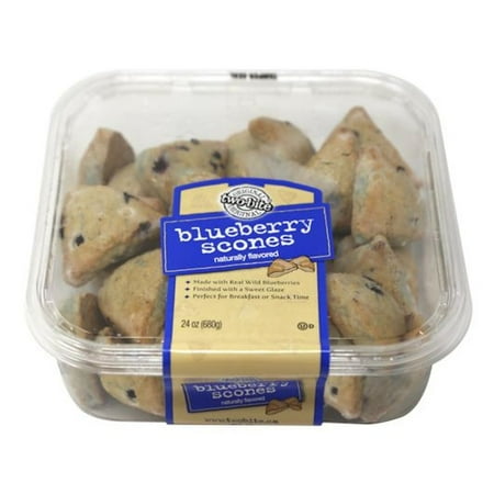 Two Bite Blueberry Scones 24 Ounce — 6 per case