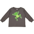 thumbnail image 3 of Inktastic Jumping Frog Boys or Girls Long Sleeve Toddler T-Shirt, 3 of 5