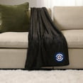 thumbnail image 1 of NHL, NBA, MLB Black Sports Throw Blanket, 50" x 60", 1 of 5