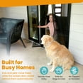 thumbnail image 5 of Flux Phenom Magnetic Screen Door, Hands-Free Sliding Mesh Door Net 38 x 82" (2-Pack), 5 of 8