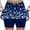 Dark Blue, variant on vigerkar Womens Summer Tennis Printed Skirts with Shorts Underneath, Pickleball, Athletic, Workout and Golf Skorts with Pockets (Black, XL)