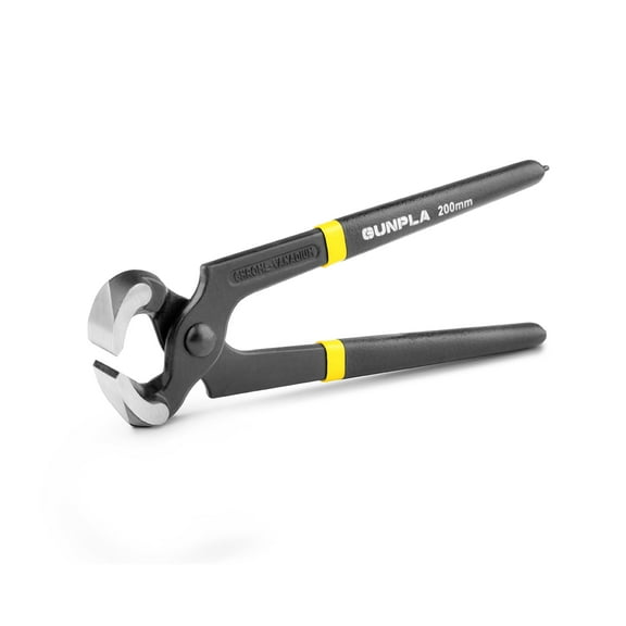 Gunpla Heavy Duty Carpenters Pincers Wire Cutting Pliers End Cutter Nail Puller Tool 8 inch / 200mm