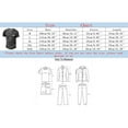 thumbnail image 2 of LUOGENLI Male T-shirts for Mens Mens Summer Retro Old Basic Button Placket Small Print Short Sleeved Shirt T Shirt Mens T-shirts Graphic Tees Easter Army Green M, 2 of 2