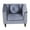 Grey, variant on Modern&nbsp;Sofa Chair Living Room Chair Microfiber Sofa Couch Seat for Living Room, Bedroom, Small Space, Grey