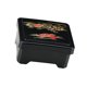 thumbnail image 3 of Contenedor de sushi, caja de comida Unadon, preparación de comidas, bandeja de cocina japonesa, bento para frutas secas, camping familiar, trabajo,, 3 of 8