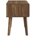 thumbnail image 4 of Allora Mid-Century 1 Drawer Nightstand in Walnut, 4 of 9
