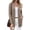 Khaki, variant on Women's Open Front Long Cardigan Lightweight with Pockets Fall Layering