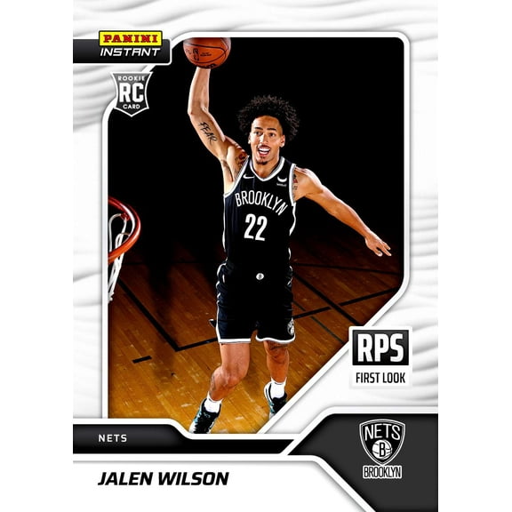 NBA 2023-24 Instant RPS First Look Basketball Jalen Wilson RPS-43 (Rookie)