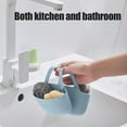 thumbnail image 1 of Oleegame 1PC Shower Soap Dish With Hook Double Layer Kitchen Sink Storage Hanging Bag Home Multis Function Faucet Debris Storage, 1 of 7