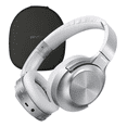 thumbnail image 1 of Audífonos Inalámbricos Bluetooth Diadema Cancela Ruido, Color Plateado, 1 of 4