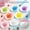 C, variant on DIY Perler Bead Kit - 1000 Piece 7 Color High Transparency Fuse Beads, Jewelry Making Set for Kids Crafts, Includes Glitter Fabric Sheet