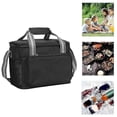 thumbnail image 3 of Insulated Lunch Bag Cooler Bag Portable Carrying Lunch Box Bag, 3 of 5
